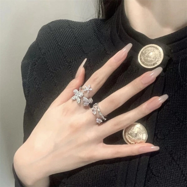 Clear Neutral Tone Press On Nails – kawaii room decor and gift