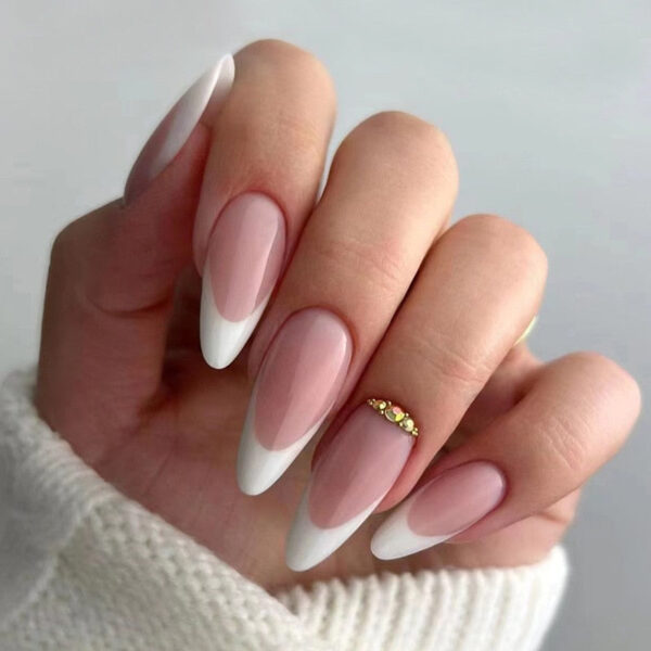 Clear Neutral Tone Press On Nails – buy kawaii makeup online – kawaii gift