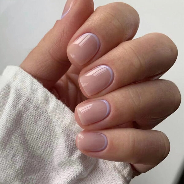 Clear Neutral Tone Press On Nails – cute kawaii makeup gift for girlfriend