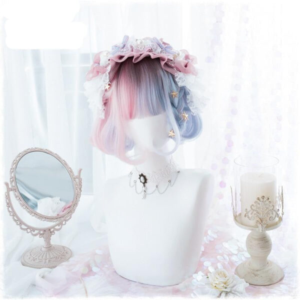 Cotton Candy Bob Wig Cotton Candy Bob Wig – cute kawaii wigs gift for girlfriend