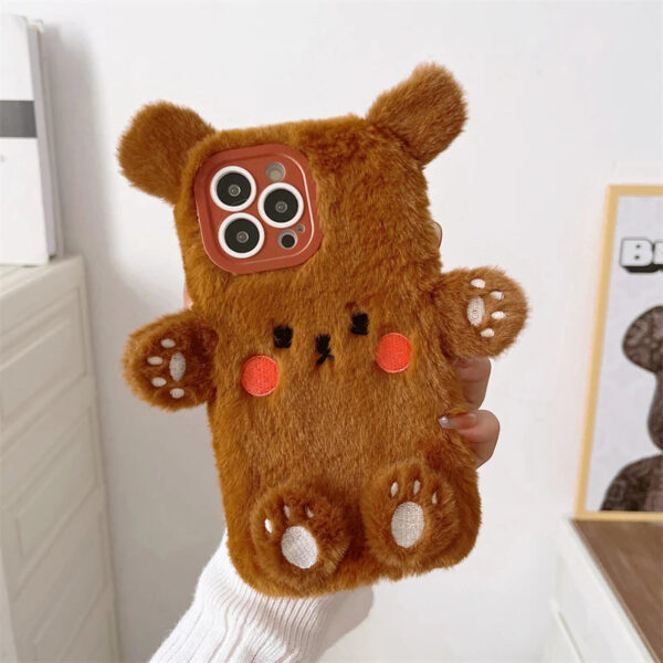 Soft Plush Bear iPhone Case Soft Plush Bear iPhone Case – cute kawaii phone cases gift for girlfriend