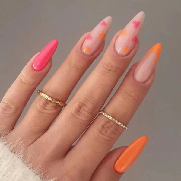 Spring Floral Press On Nails Spring Floral Press On Nails – kawaii gift idea for her