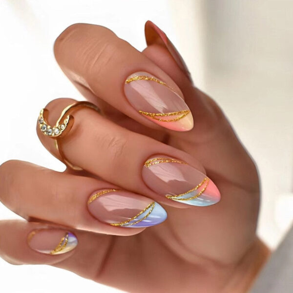 Spring Floral Press On Nails Spring Floral Press On Nails – kawaii aesthetic gift for adults