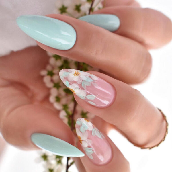 Spring Floral Press On Nails Spring Floral Press On Nails – buy kawaii makeup online – kawaii gift