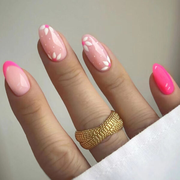Spring Floral Press On Nails Spring Floral Press On Nails – best kawaii gift for birthday