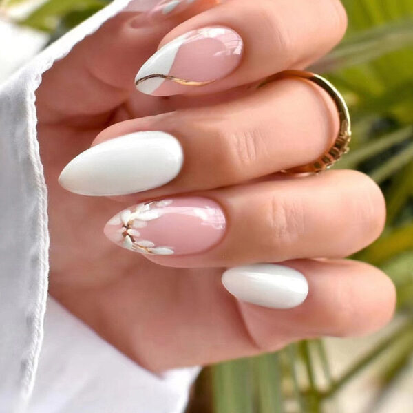 Spring Floral Press On Nails Spring Floral Press On Nails – cute kawaii makeup gift for girlfriend