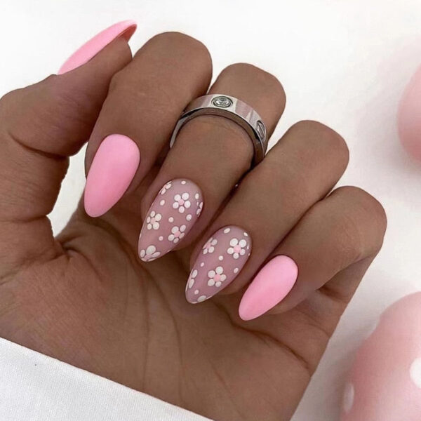 Spring Floral Press On Nails Spring Floral Press On Nails – best kawaii gift for birthday