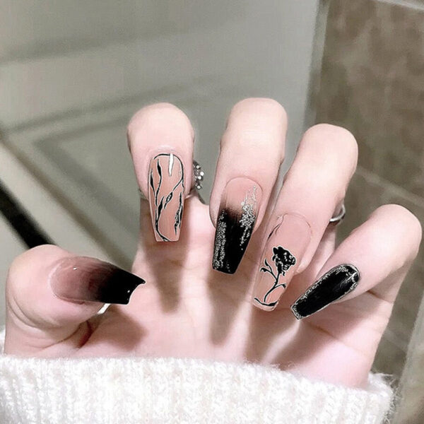 Dark Gothic Press On Nails Dark Gothic Press On Nails – kawaii room decor and gift