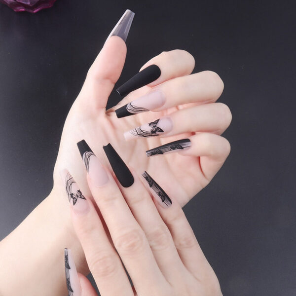 Dark Gothic Press On Nails Dark Gothic Press On Nails – kawaii aesthetic gift for adults