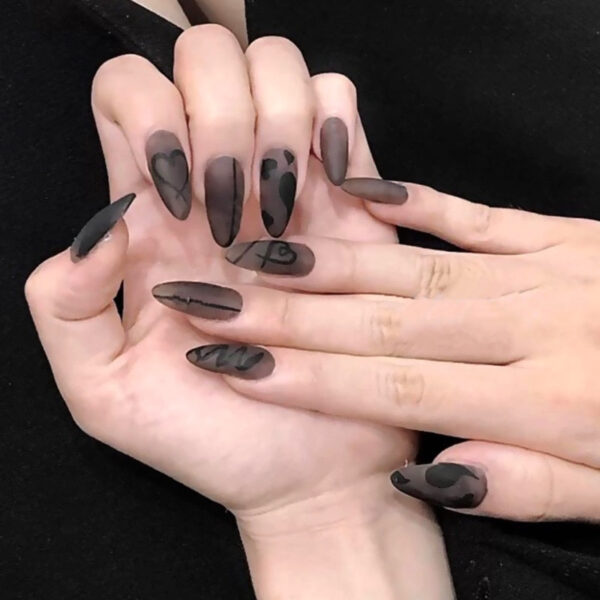 Dark Gothic Press On Nails Dark Gothic Press On Nails – best kawaii gift for birthday