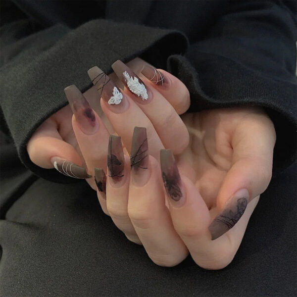 Dark Gothic Press On Nails Dark Gothic Press On Nails – buy kawaii makeup online – kawaii gift
