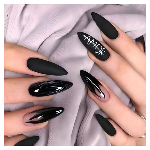 Dark Gothic Press On Nails Dark Gothic Press On Nails – soft kawaii plushie gift idea