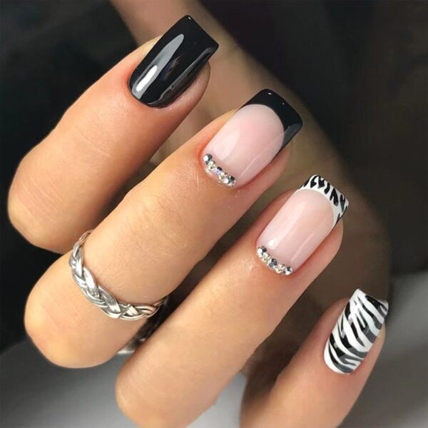Dark Gothic Press On Nails Dark Gothic Press On Nails – kawaii aesthetic gift for adults