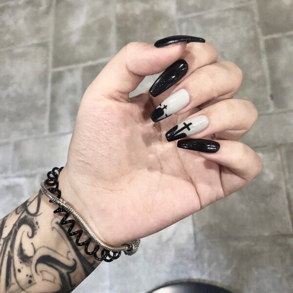 Dark Gothic Press On Nails Dark Gothic Press On Nails – buy kawaii makeup online – kawaii gift
