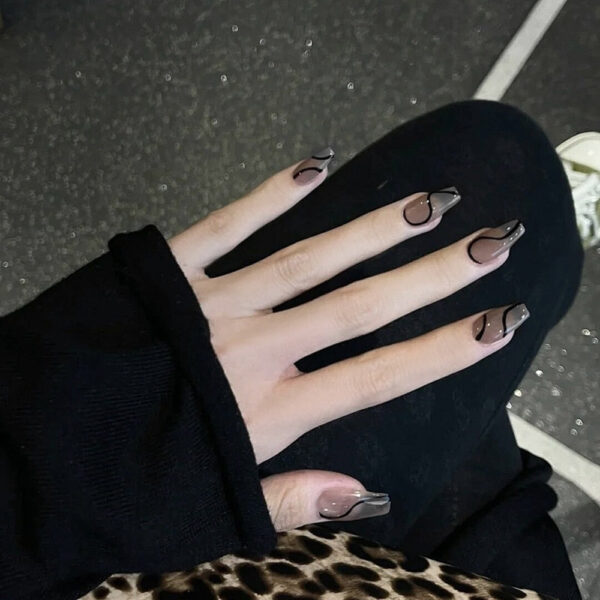 Dark Gothic Press On Nails Dark Gothic Press On Nails – soft kawaii plushie gift idea