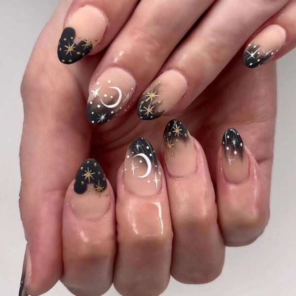 Goth Girl Press On Nails Goth Girl Press On Nails – kawaii gift for best friend
