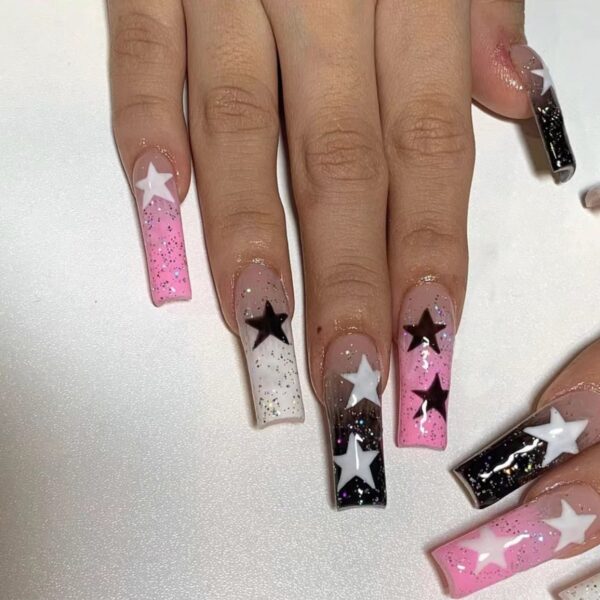 Goth Girl Press On Nails Goth Girl Press On Nails – cute kawaii makeup gift for girlfriend