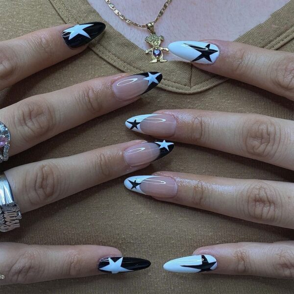 Goth Girl Press On Nails Goth Girl Press On Nails – kawaii room decor and gift