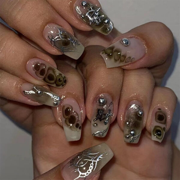 Goth Girl Press On Nails Goth Girl Press On Nails – kawaii gift idea for her
