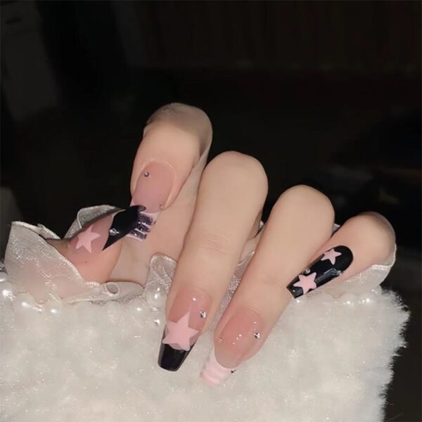 Goth Girl Press On Nails Goth Girl Press On Nails – soft kawaii plushie gift idea