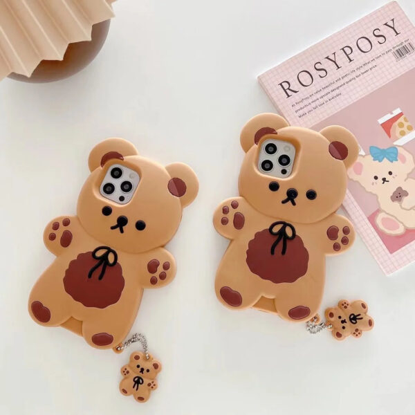 Bear Cookie iPhone Case Bear Cookie iPhone Case – cute kawaii phone cases gift for girlfriend