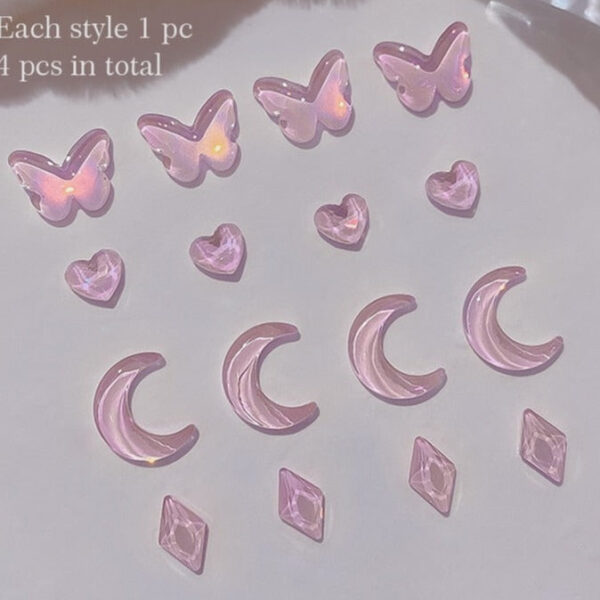 Kawaii Nail Art Sticker Gems – kawaii aesthetic gift for adults