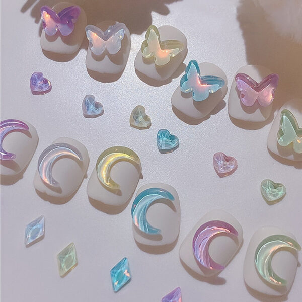 Kawaii Nail Art Sticker Gems – cute kawaii makeup gift for girlfriend