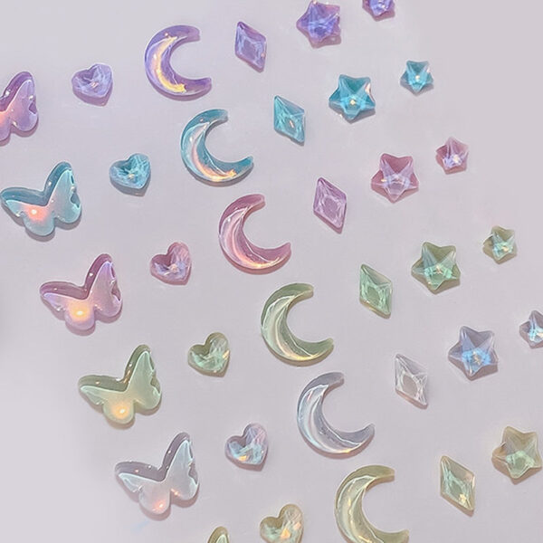 Kawaii Nail Art Sticker Gems – kawaii gift idea for her