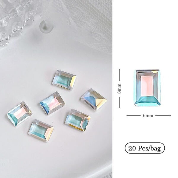 Kawaii Nail Art Sticker Gems – kawaii room decor and gift