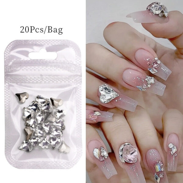 Kawaii Nail Art Sticker Gems – soft kawaii plushie gift idea