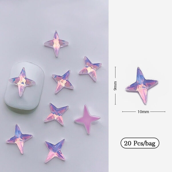 Kawaii Nail Art Sticker Gems – soft kawaii plushie gift idea