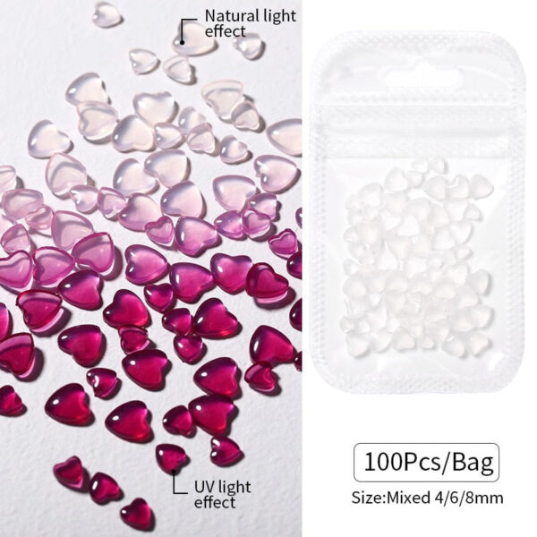 Kawaii Nail Art Sticker Gems – kawaii aesthetic gift for adults