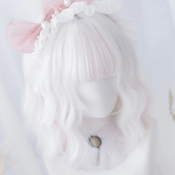 Elegant Watercolor Short Bob Wig Elegant Watercolor Short Bob Wig – kawaii aesthetic gift for adults