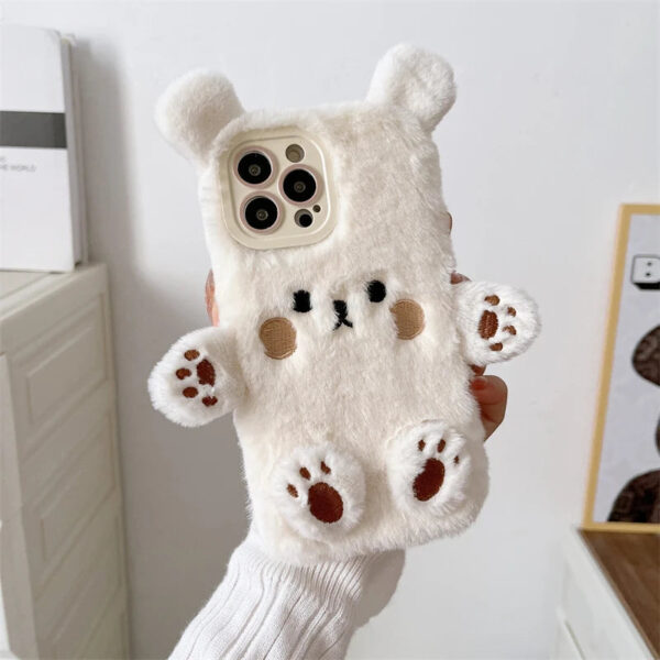 Soft Plush Bear iPhone Case Soft Plush Bear iPhone Case – kawaii gift idea for her