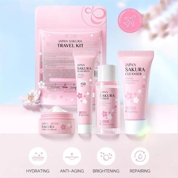 Korean Sakura Blossom Skin Care Sets Korean Sakura Blossom Skin Care Sets – kawaii gift idea for her
