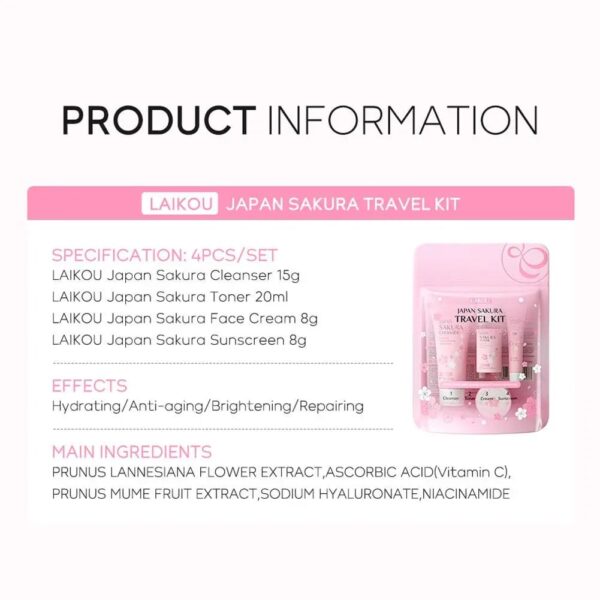 Korean Sakura Blossom Skin Care Sets Korean Sakura Blossom Skin Care Sets – best kawaii gift for birthday