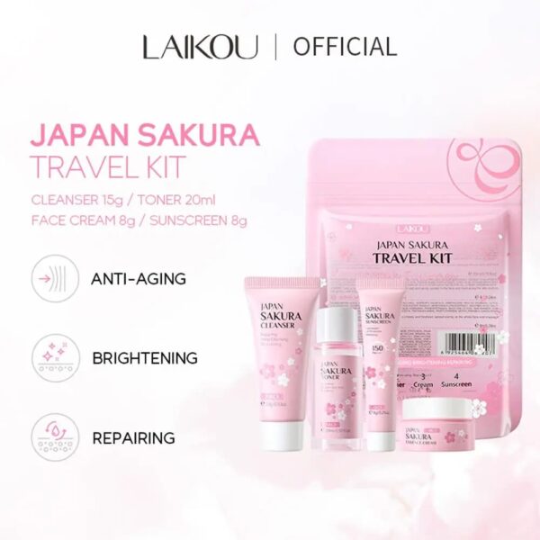 Korean Sakura Blossom Skin Care Sets Korean Sakura Blossom Skin Care Sets – cute kawaii makeup gift for girlfriend