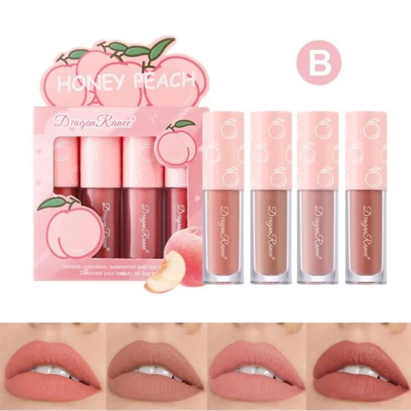 Matte Berry Liquid Lipstick Sets – soft kawaii plushie gift idea