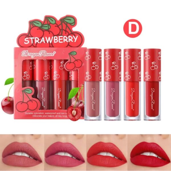 Matte Berry Liquid Lipstick Sets – kawaii room decor and gift