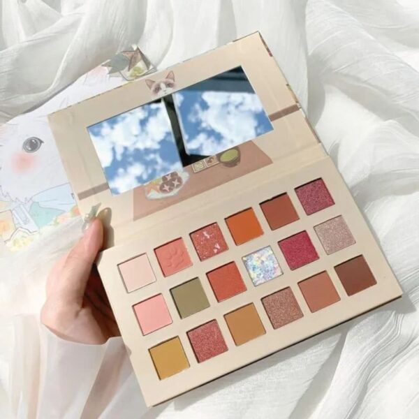 Neko Sweetie 18 Color Eyeshadow Palette Neko Sweetie 18 Color Eyeshadow Palette – kawaii gift idea for her