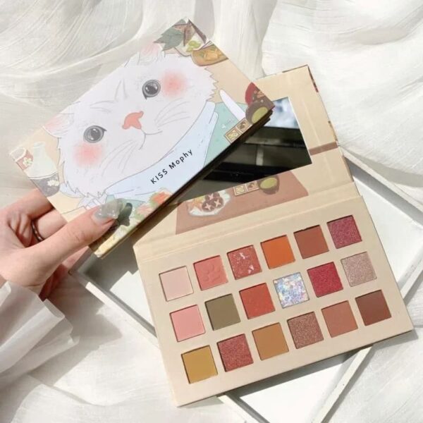 Neko Sweetie 18 Color Eyeshadow Palette Neko Sweetie 18 Color Eyeshadow Palette – kawaii gift for best friend