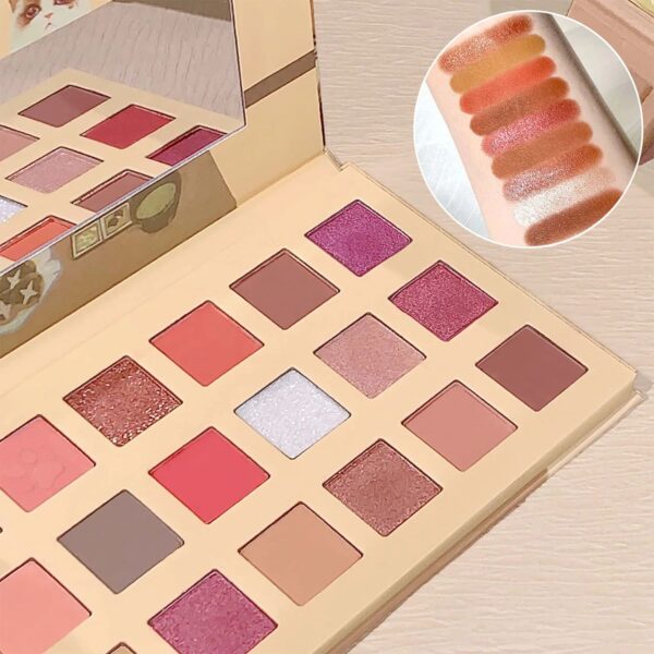 Neko Sweetie 18 Color Eyeshadow Palette Neko Sweetie 18 Color Eyeshadow Palette – kawaii gift idea for her