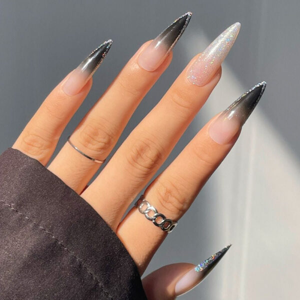 Ombre Cat Claws Press On Nails – kawaii gift idea for her