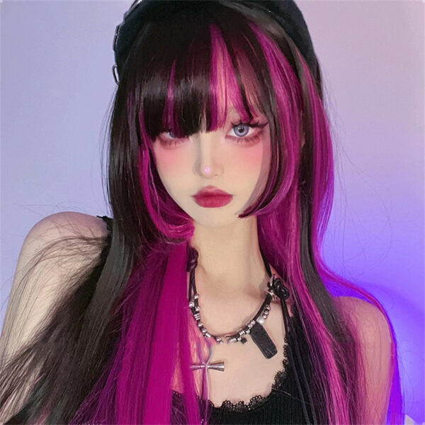 Pastel Goth Draculaura Wig Pastel Goth Draculaura Wig – cute kawaii wigs gift for girlfriend