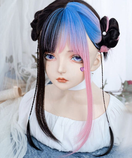 Pastel Goth Peekaboo Wig Pastel Goth Peekaboo Wig – cute kawaii wigs gift for girlfriend