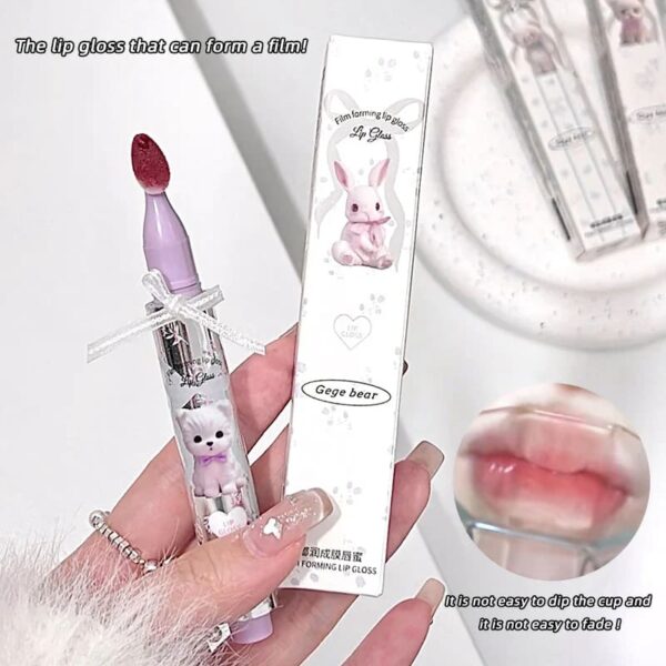 Pastel Teddy Long-Lasting Water-Gloss Lip Tint Set Pastel Teddy Long-Lasting Water-Gloss Lip Tint Set – kawaii aesthetic gift for adults