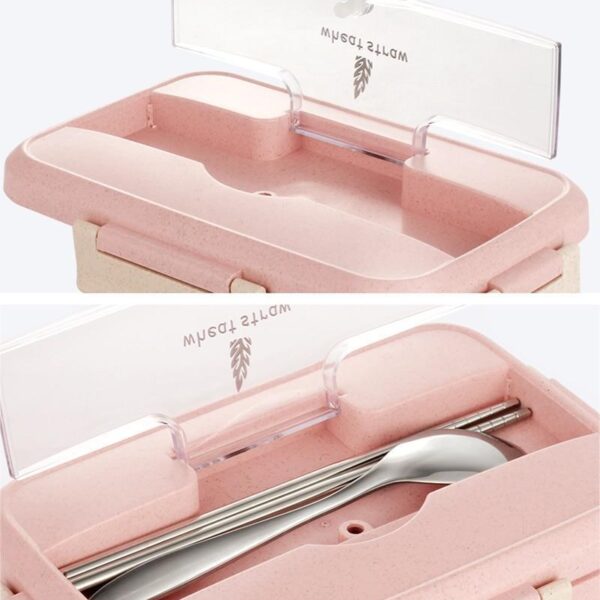 Bento Box with Dinnerware Bento Box with Dinnerware – kawaii aesthetic gift for adults