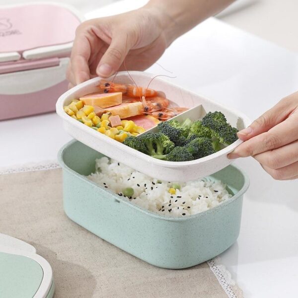 Two Layer Bento Box Two Layer Bento Box – cute kawaii bento box gift for girlfriend