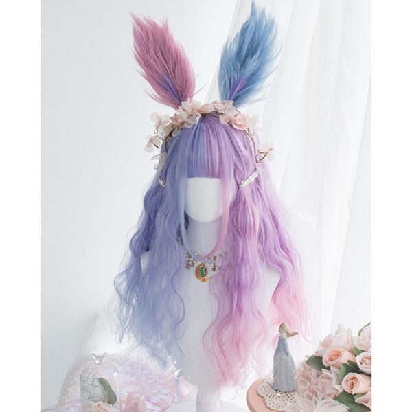 Purple Bunny Ear Cosplay Wig Purple Bunny Ear Cosplay Wig – kawaii aesthetic gift for adults