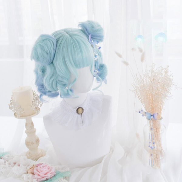 Shades Of Blue Bob Wig – kawaii gift idea for her